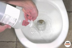 Débouchage d'un wc impossible avec déboucheur chimique (6000 Charleroi)
